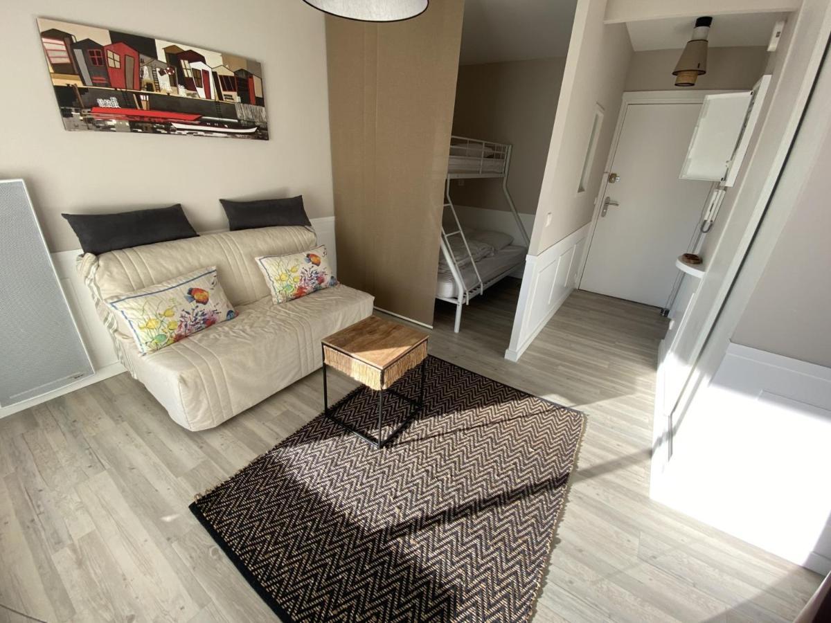Studio Neuf En Front De Mer Avec Terrasse Et Parking, Ideal Pour 3 Personnes - Fr-1-474-147 아르카숑 외부 사진