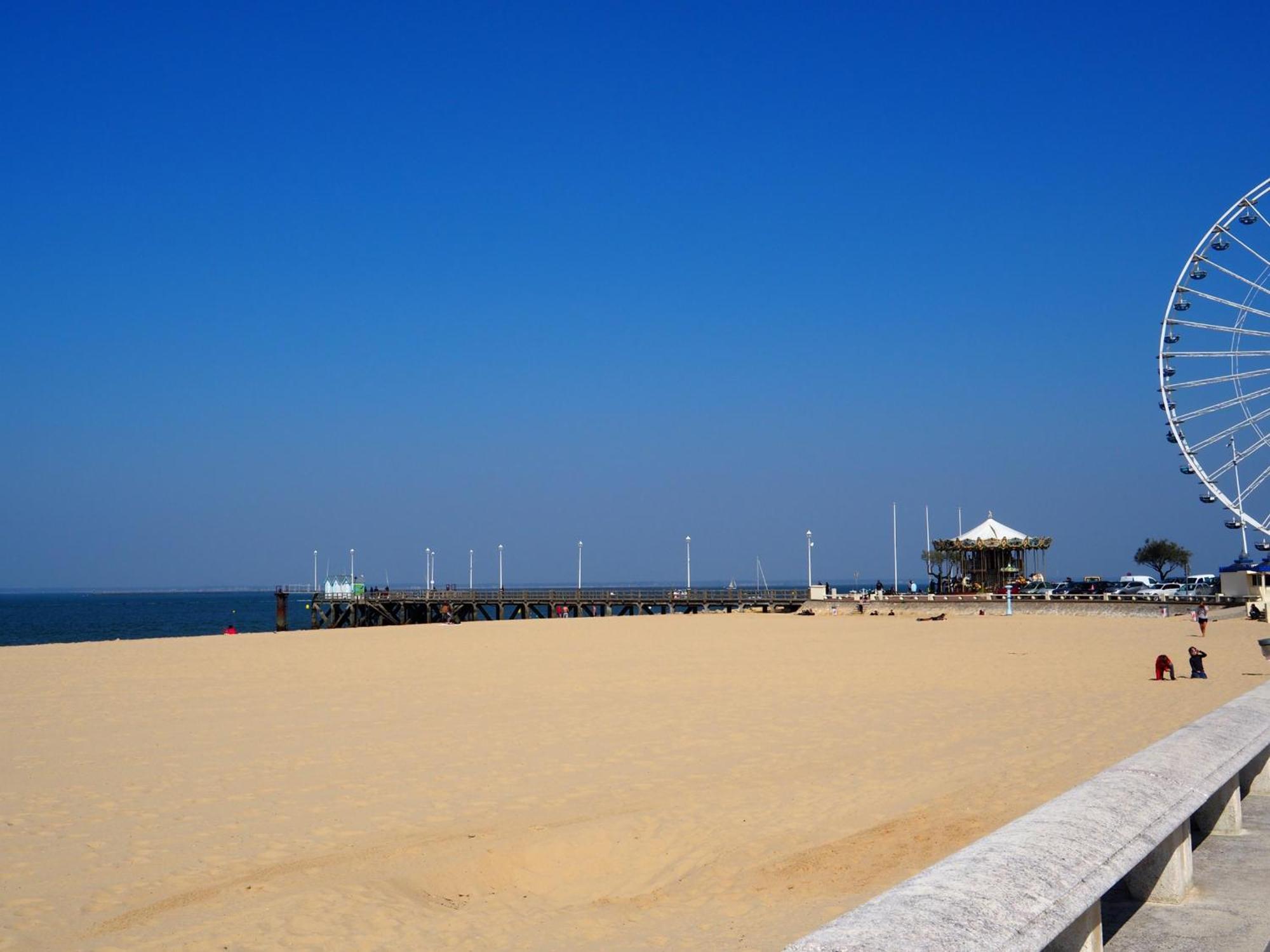 Studio Neuf En Front De Mer Avec Terrasse Et Parking, Ideal Pour 3 Personnes - Fr-1-474-147 아르카숑 외부 사진